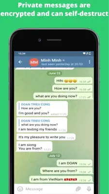 Messenger Chat & Video call android App screenshot 3